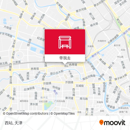 西站地图