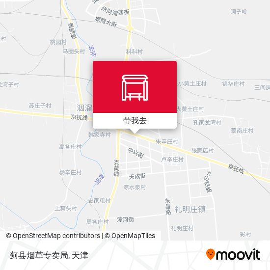 蓟县烟草专卖局地图