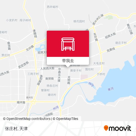 张庄村地图