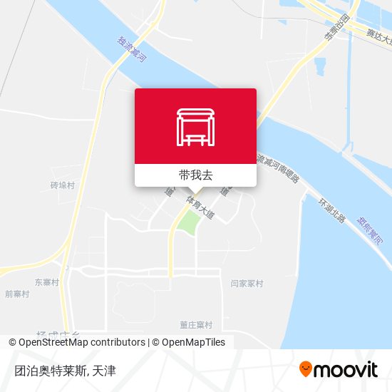 团泊奥特莱斯地图