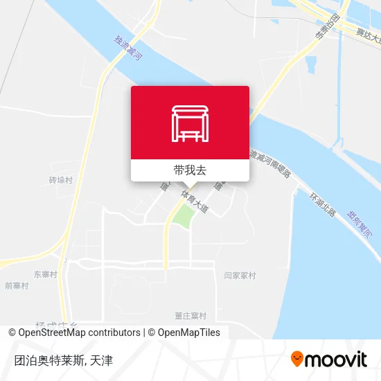 团泊奥特莱斯地图