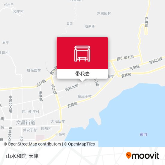 山水和院地图