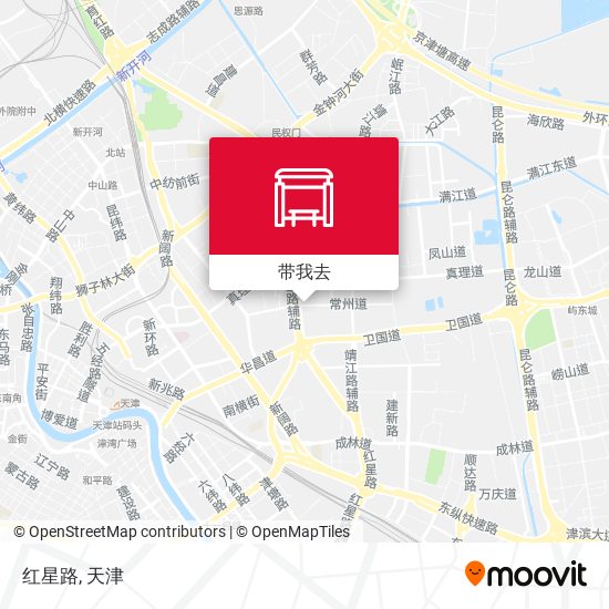 红星路地图