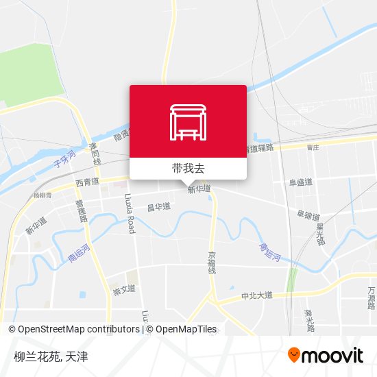 柳兰花苑地图