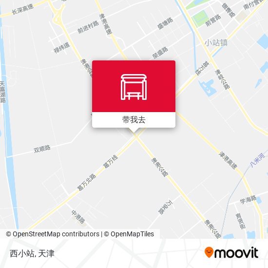 西小站地图