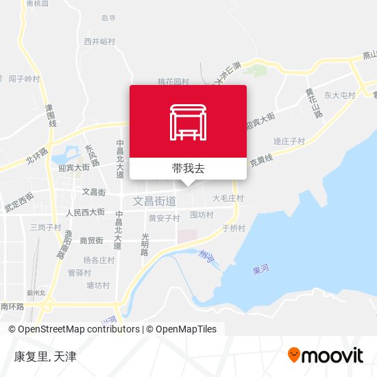康复里地图