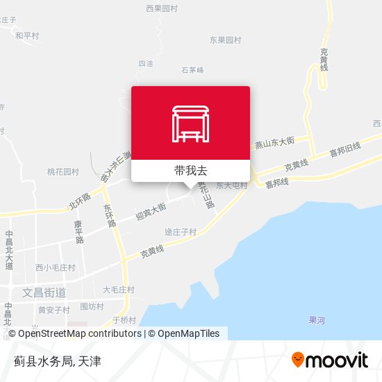 蓟县水务局地图