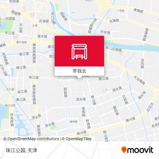 珠江公园地图