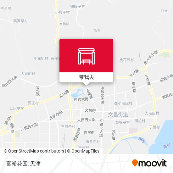 富裕花园地图