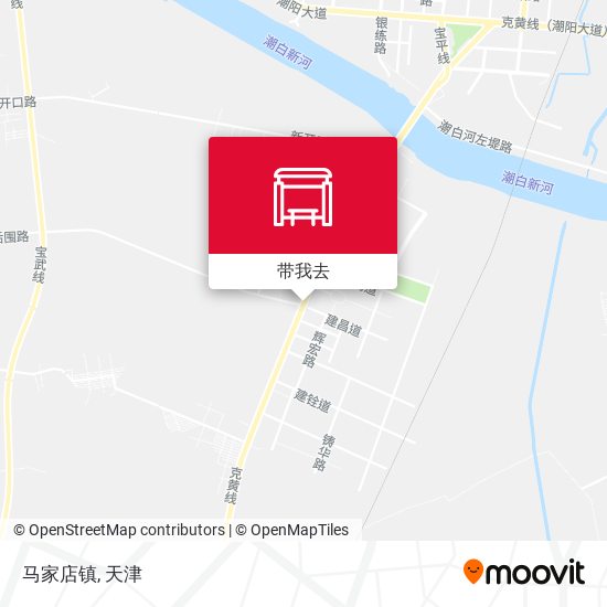 马家店镇地图