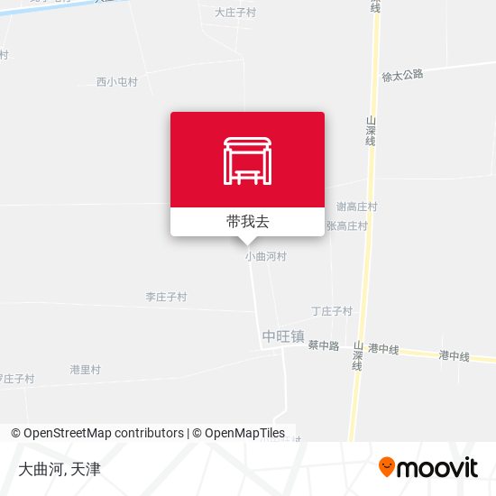 大曲河地图