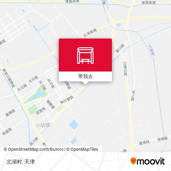 北湖村地图