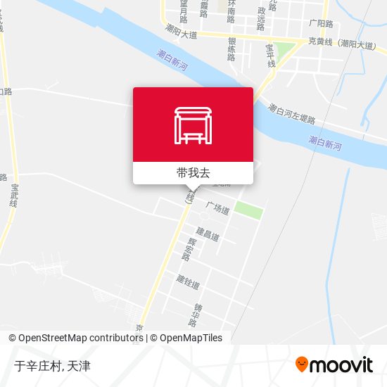 于辛庄村地图