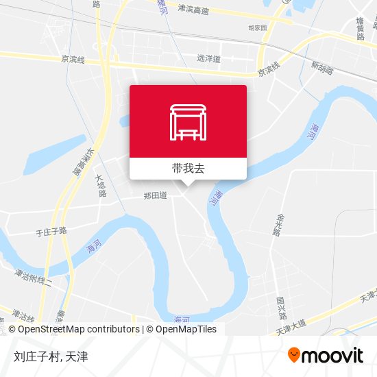 刘庄子村地图