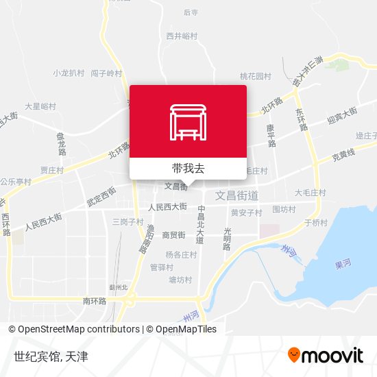 世纪宾馆地图