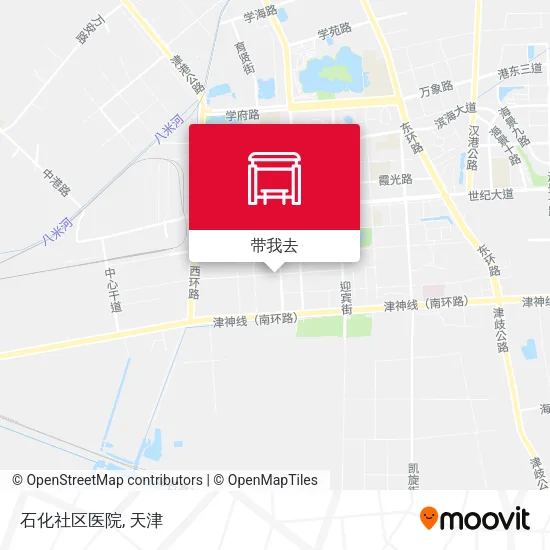 石化社区医院地图