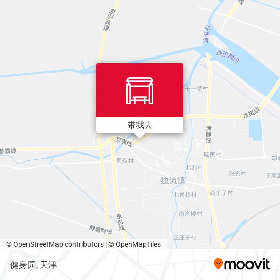 健身园地图