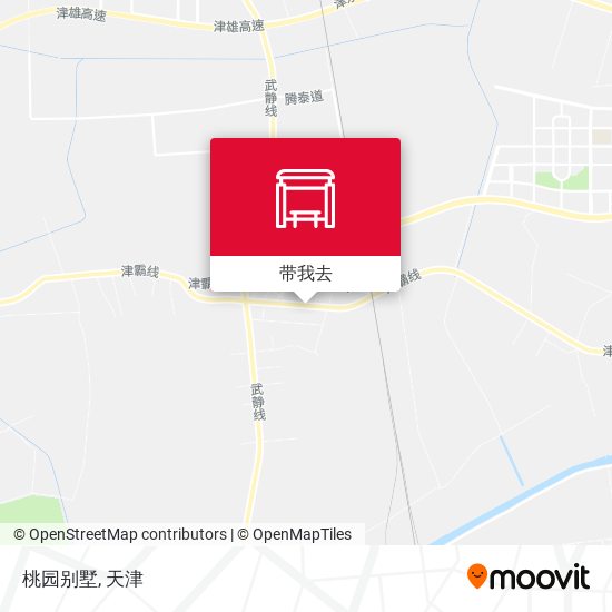 桃园别墅地图