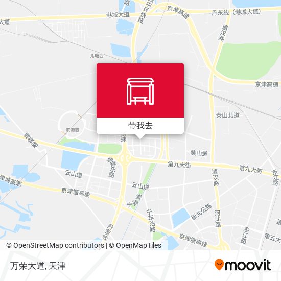 万荣大道地图
