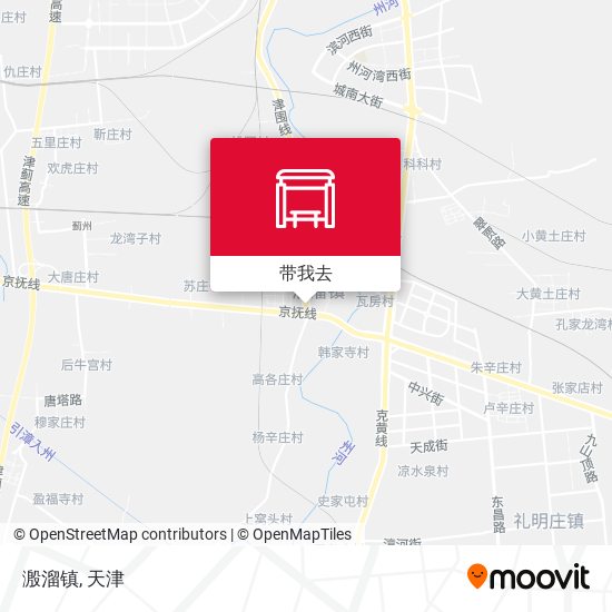 溵溜镇地图