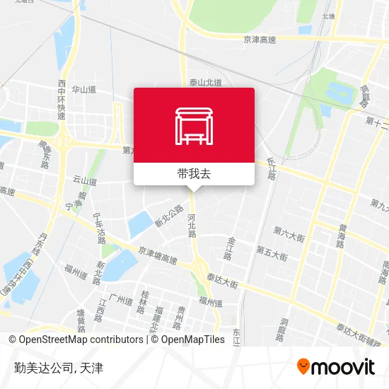勤美达公司地图