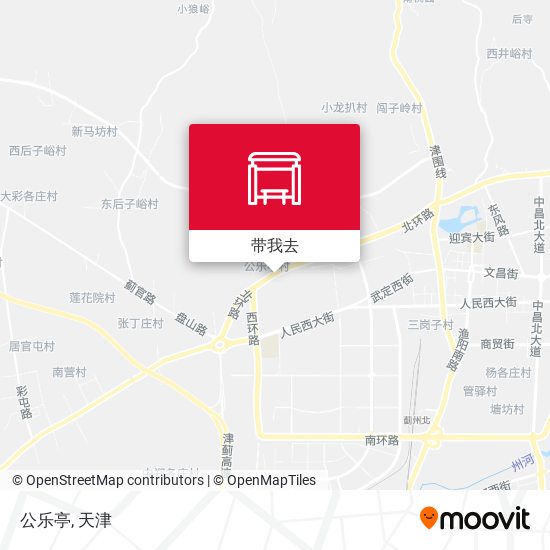 公乐亭地图