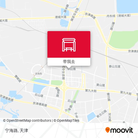 宁海路地图