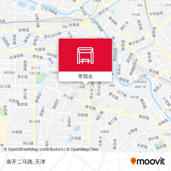 南开二马路地图