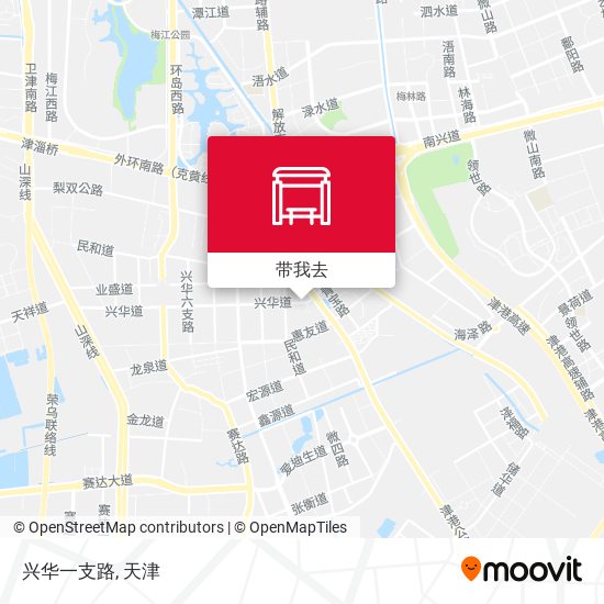 兴华一支路地图