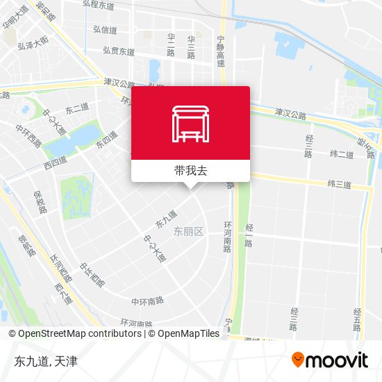 东九道地图