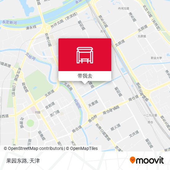 果园东路地图