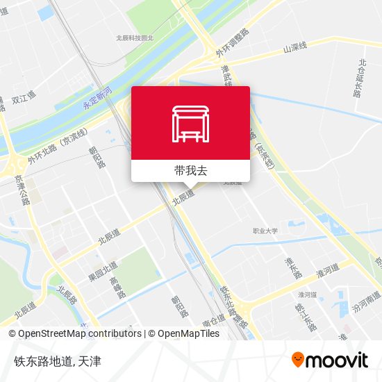 铁东路地道地图