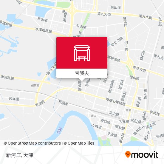 新河庄地图