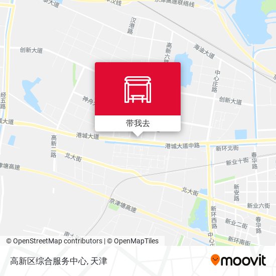 高新区综合服务中心地图