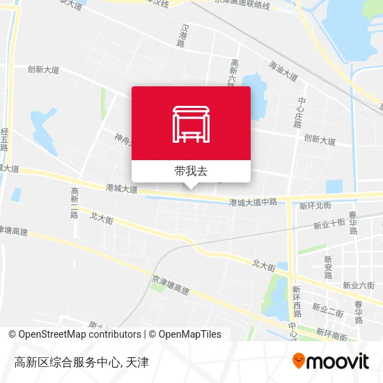 高新区综合服务中心地图