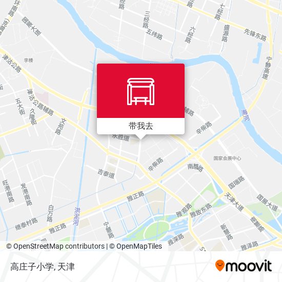 高庄子小学地图