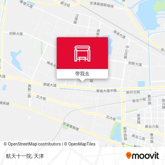 航天十一院地图