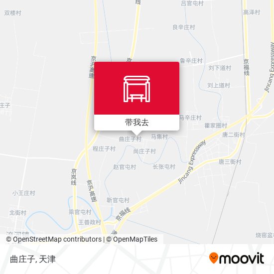 曲庄子地图