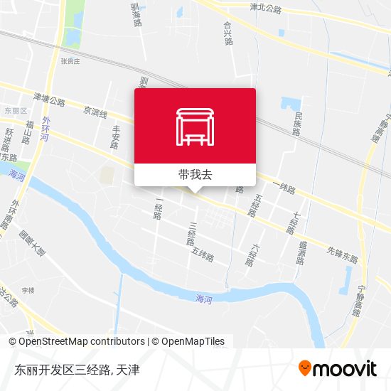 东丽开发区三经路地图