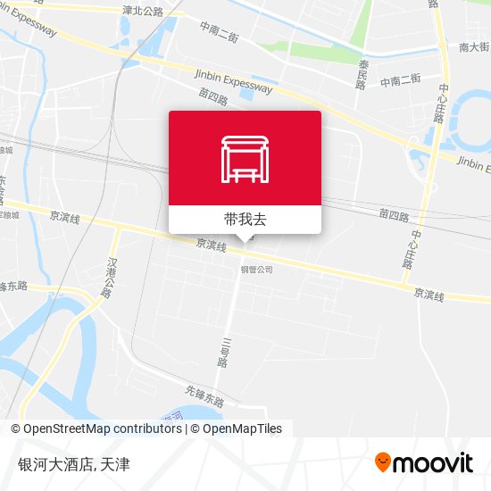 银河大酒店地图