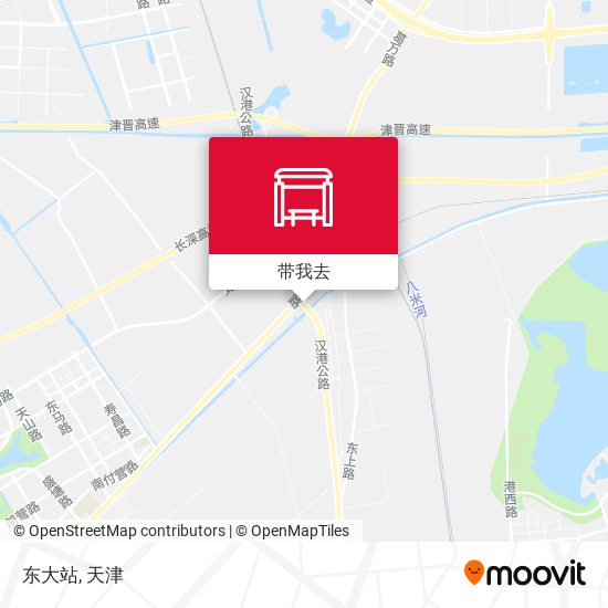 东大站地图