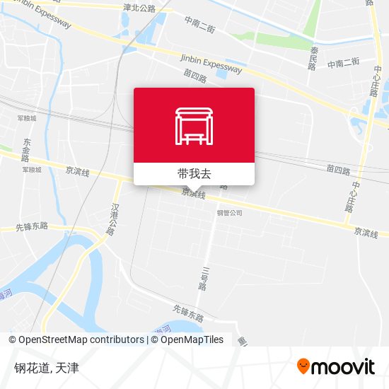 钢花道地图