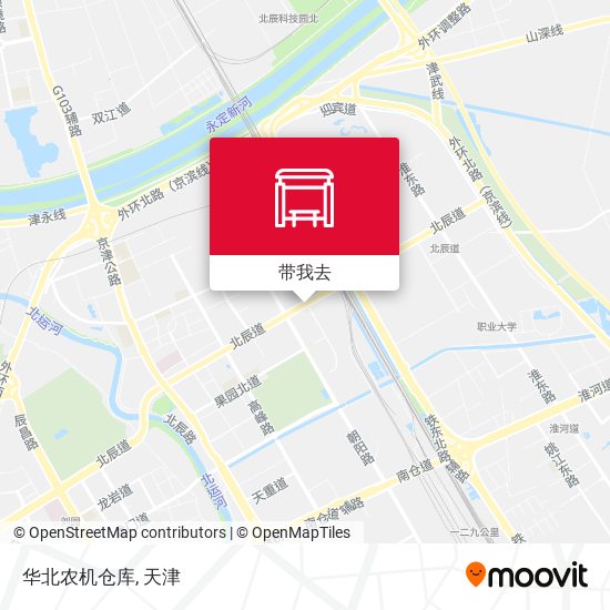 华北农机仓库地图