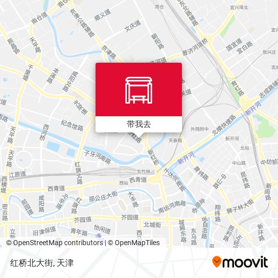 红桥北大街地图