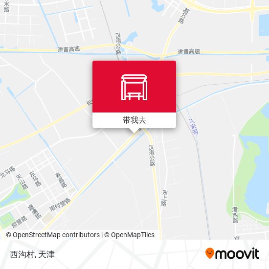 西沟村地图