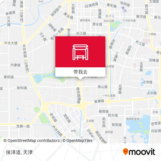 保泽道地图