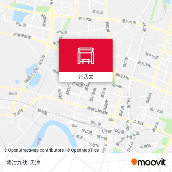 塘沽九幼地图
