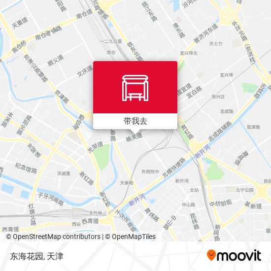 东海花园地图