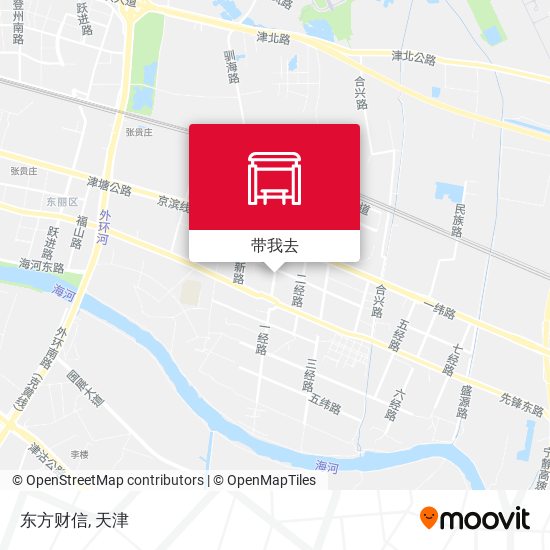 东方财信地图