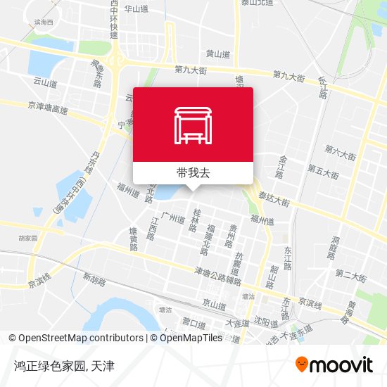 鸿正绿色家园地图